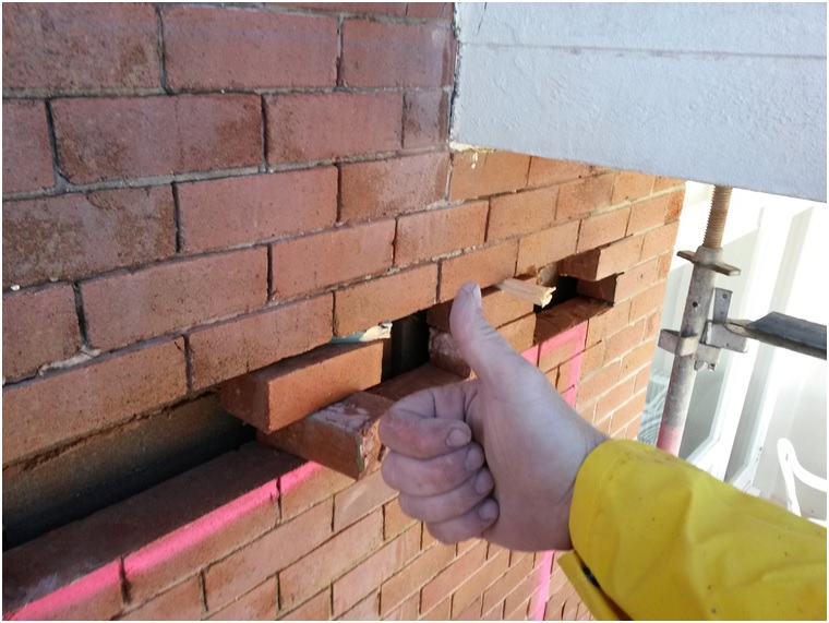 Repair Leaning Brick Wall